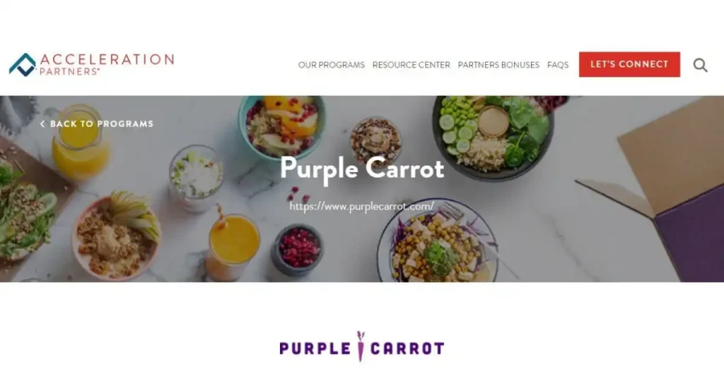Purple Carrot Affiliate Program