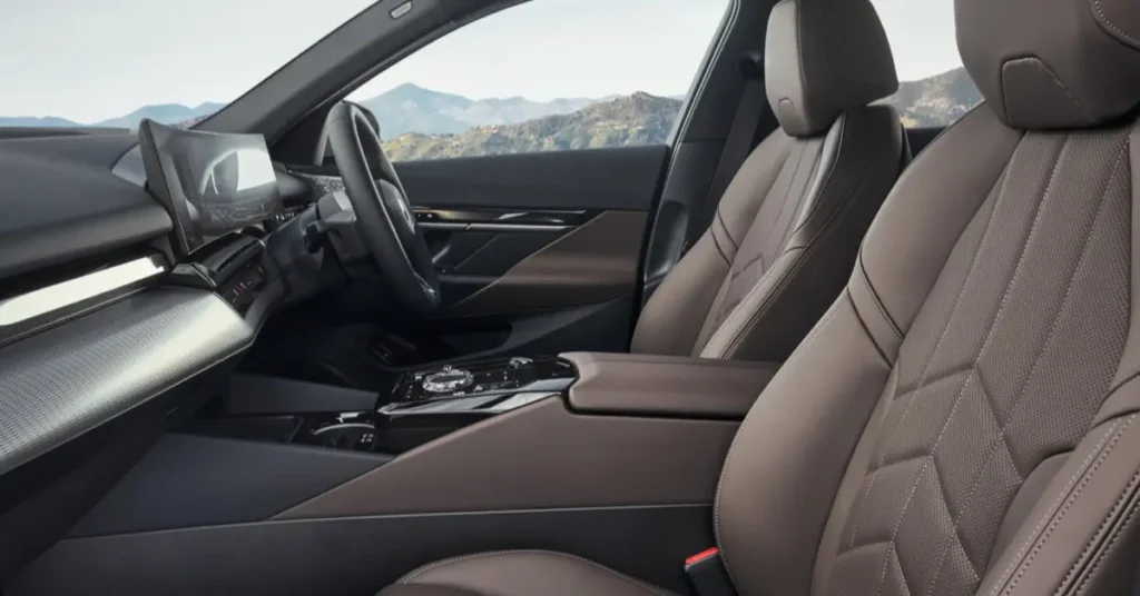 BMW Vegan Leather Car Interiors