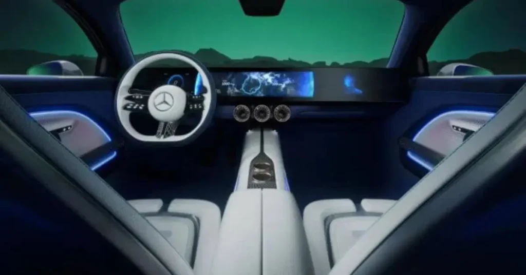 Mercedes-Benz Vegan Leather Car Interiors